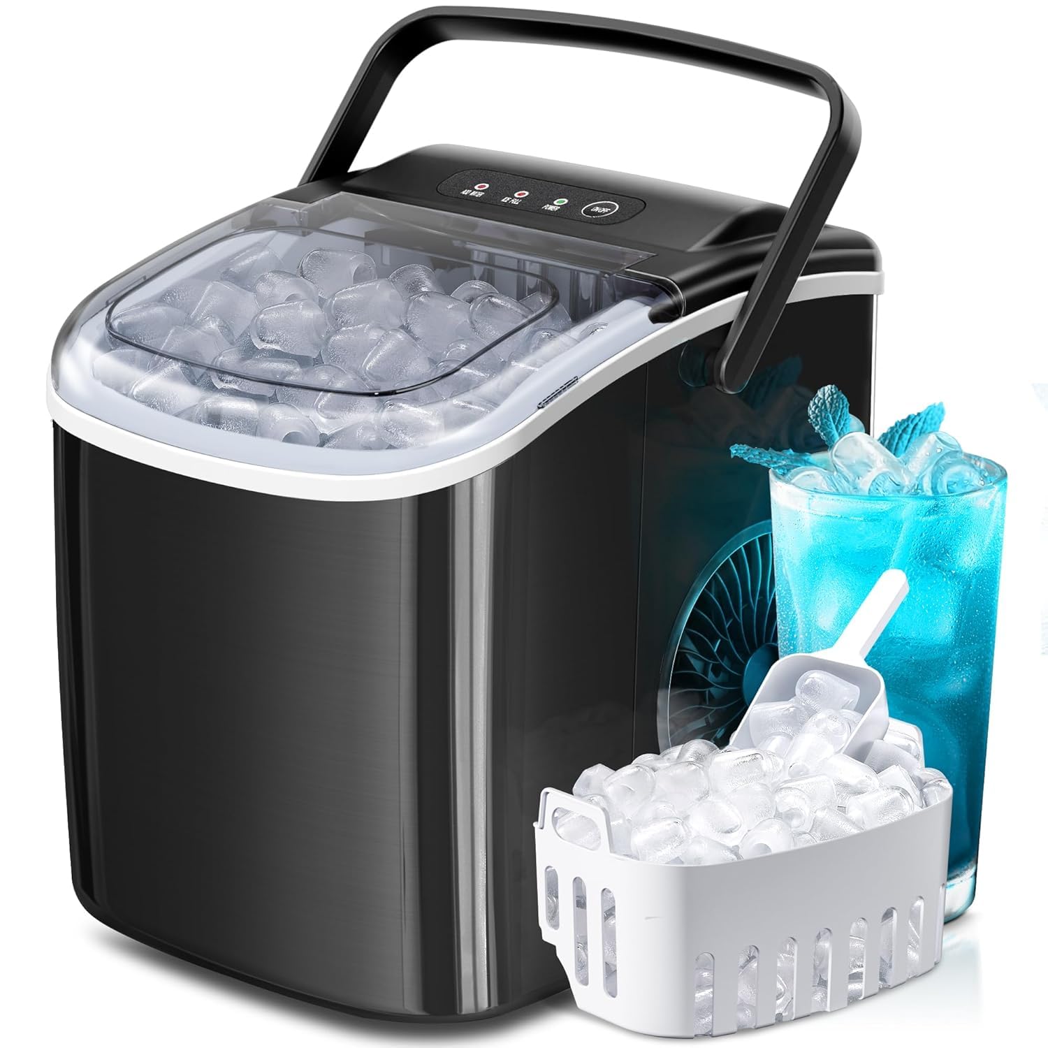 Portable Countertop Ice Maker